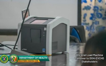 <p><strong>HIV TESTING</strong>. The HIV (human immunodeficiency virus) viral load machine donated by the Department of Health to hospitals in Eastern Visayas. The deployment is part of its strategy to prevent the spread of the sexually transmitted infection.<em> (Photo courtesy of Department of Health Eastern Visayas)</em></p>