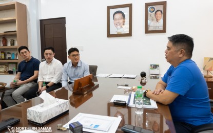 Korean bank team surveys Northern Samar road project