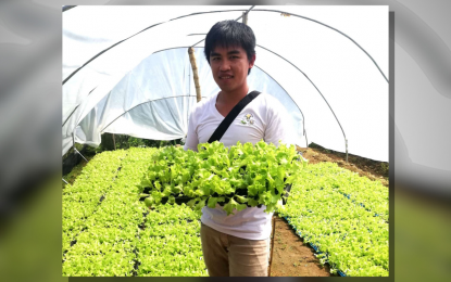 <div dir="auto">
<div dir="auto"><strong>SEEDLINGS</strong>. Denver Biang, 25, an agripreneur, produces seedlings of leafy vegetables. He learned the business concept from a job he took while taking up a course in agriculture. <em>(PNA photo by Liza T. Agoot)</em></div>
</div>
<div class="yj6qo ajU">
<div id=":s1" class="ajR" tabindex="0" data-tooltip="Show trimmed content"><img class="ajT" src="https://ssl.gstatic.com/ui/v1/icons/mail/images/cleardot.gif" /></div>
</div>