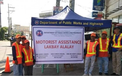 <div dir="auto"><strong>MOTORISTS ASSISTANCE KIOSKS</strong>. The motorists' assistance team of the Department of Public Works and Highways stationed at San Miguel, Calasiao, Pangasinan on its deployment on Tuesday (Oct. 31, 2023) for the upcoming holidays. The team is part of the 21 Lakbay Alalay Motorists Assistance teams of the DPWH. <em>(Photo courtesy of DPWH Ilocos regional office)</em></div>