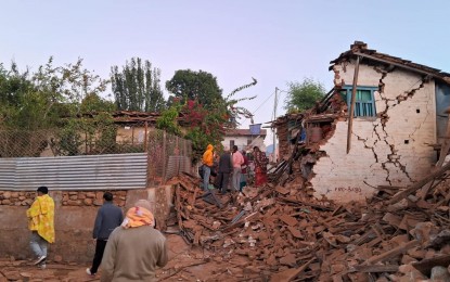Quake hits western Nepal, kills at least 69