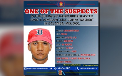 Composite sketch of suspect in Misamis Occidental broadcaster slay out