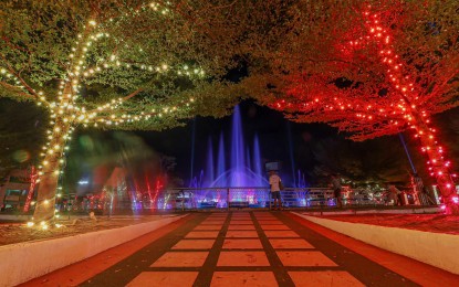 <p>Lighting display in Cagayan de Oro City during the New Year's Day celebration on the eve of 2023. <em>(File photo courtesy of CDO CIO)</em></p>