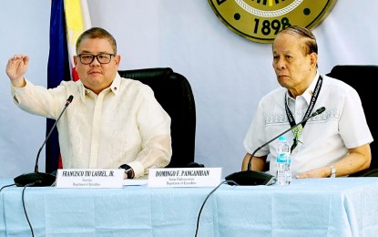 <p>Agriculture Secretary Francisco Tiu Laurel Jr. (left) <em>(PNA file photo)</em></p>