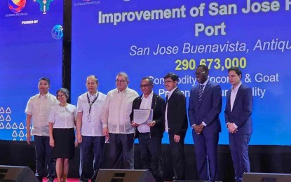 P290-M grant to upgrade feeder port in Antique's capital town