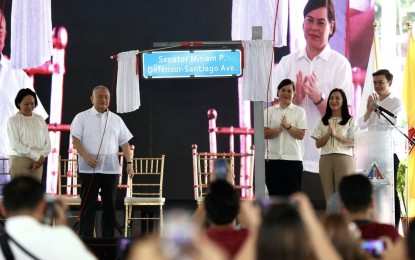 BIR Road formally renamed Senator Miriam P. Defensor-Santiago Avenue
