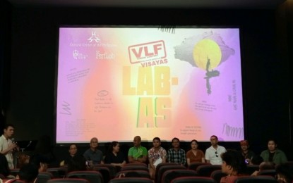 <p><strong>THEATER FESTIVAL.</strong> The playwrights and directors of The Virgin Labfest Visayas: Lab-as of the Cultural Center of the Philippines (CCP) during a press conference at Cinematheque Center Negros in Bacolod City on Wednesday (Nov. 15, 2023). The theater festival features seven Hiligaynon one-act plays written by emerging and veteran Visayan playwrights from Nov. 15 to 18 at The Negros Museum’s Blackbox Theater. (<em>PNA photo by Nanette L. Guadalquiver</em>)</p>