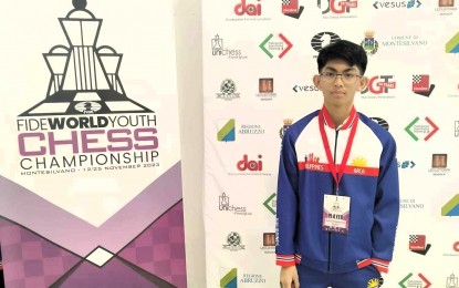 Arca settles for draw in 3rd round of World Youth Chess tourney