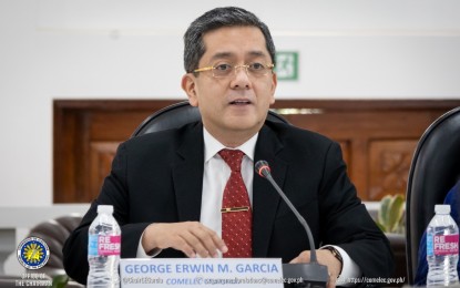 <p>Comelec chairperson George Erwin Garcia<em> (File photo)</em></p>