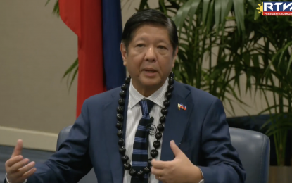 <p>President Ferdinand R. Marcos Jr. <em>(Screenshot from RTVM)</em></p>