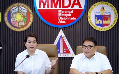 VP Duterte at MMDA