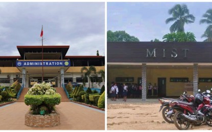 <p>The façades of the Cotabato Foundation College of Science and Technology, and the Makilala Institute of Science and Technology in the towns of Arakan and Makilala in North Cotabato, respectively. <em>(Photos from Facebook Pages of CFCST and MIST)</em></p>