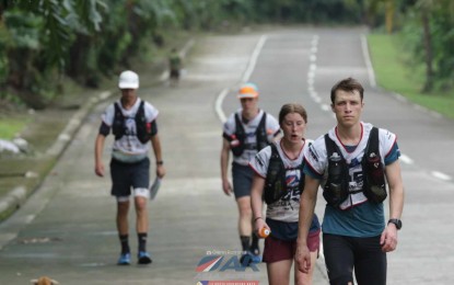<p><strong>SPORTS TOURISM.</strong> Participants in the La Routa 2023 - Adventure Race World Series: Asia Championship Leg hike in Biliran on Nov. 24, 2023. The Department of Tourism said Tuesday (Nov. 28, 2023) that the international sports gave the region the opportunity to increase its visitor arrival figures. (<em>Photo courtesy of La Routa 2023 organizers</em>)</p>