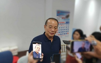 <p><strong>CAMPAIGN</strong>. Provincial Administrator Raul Banias says the Bantay Dagat will step up its campaign against illegal fishing. In an interview on Monday (Dec. 4, 2023), he said they would also keep an eye on possible violators of the Visayan Sea closed season for sardines and mackerels. <em>(PNA photo by PGLena)</em> </p>