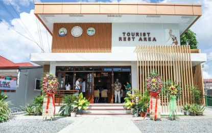 <p>Newly-inagurated Bohol's Tourist Rest Area <em>(Photo courtesy of DOT)</em></p>