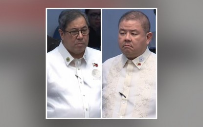 <p style="text-align: left;"><strong>CONFIRMED. </strong>Department of Health Secretary Teodoro Herbosa (left) and Department of Agriculture (DA) Secretary Francisco Tiu Laurel Jr. (right) earn on Tuesday (Dec. 5, 2023) the approval of the Commission on Appointments (CA). Laurel assured the senators to tap national and even international enforcers in stopping food hoarders, price manipulators, and smugglers. <em>(Screenshot from CA Youtube channel) </em></p>