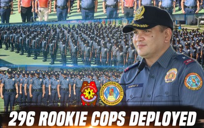 296 rookie cops to boost Caraga security for busy Christmas season