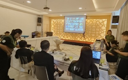 <p><strong>DRUG-CLEARED.</strong> The Regional Oversight Committee (ROC) approves the application for drug-cleared status of 43 barangays in Western Visayas during their deliberation in Iloilo City on Thursday (Dec. 14, 2023). The region has 3,741 drug-cleared villages out of the 4,051 barangays. <em>(Photo courtesy of PDEA Western Visayas)</em></p>