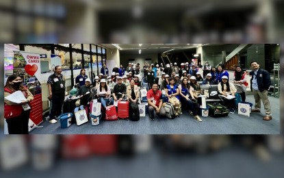 13th batch of OFW repatriates from Israel arrives in PH