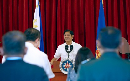 <p><strong>NEW LAWS.</strong> President Ferdinand R. Marcos Jr. signed on Dec. 20, 2023 laws expanding the capacities of higher education institutions. The new laws will take effect 15 days after publication in the Official Gazette. <em>(PNA file photo by Joan Bondoc)</em></p>