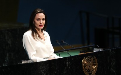 Angelina Jolie decries global injustice