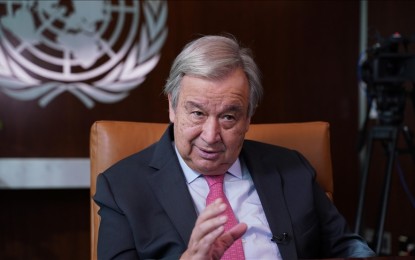 <p>United Nations Secretary General Antonio Guterres<em><strong> </strong>(Photo from Anadolu) </em></p>