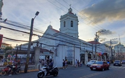 <p>The Basilica Minore del Sto. Niño de Cebu. <em>(PNA photo by John Rey Saavedra)</em></p>