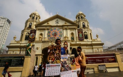 <p>Quiapo Church, Manila<em> (PNA photo by Joan Bondoc)</em></p>