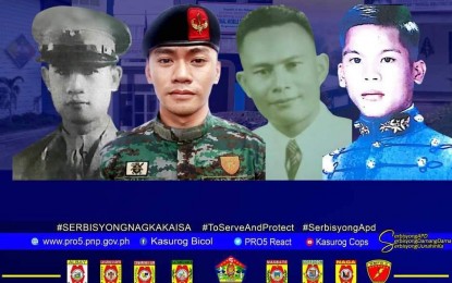 PRO5 thanks PBBM for naming 5 PNP Bicol camps after Bicolano heroes