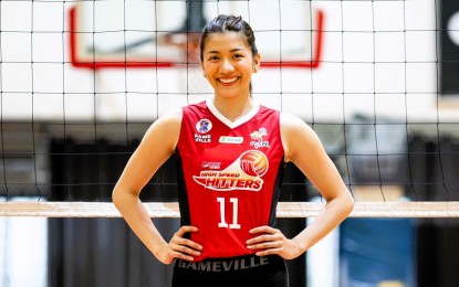<p><strong>NEW RECRUIT.</strong> PLDT has acquired former F2 Logistics star Kim Kianna Dy to boost its campaign in the 2024 Premier Volleyball League season. She will be joined by Kim Fajardo and Majoy Baron, her teammates at disbanded F2. <em>(Photo courtesy of PLDT) </em> </p>