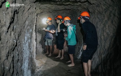 Albay town opens WW II Japanese tunnel as new tourism site