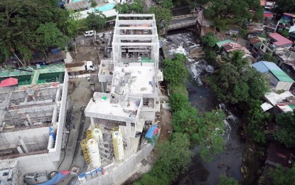 Hinulugang Taktak sewerage treatment plant now 60% complete