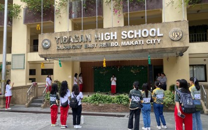 <p>Tibagan High School, Barangay East Rembo <em>(Photo courtesy of Tibagan HS Facebook) </em></p>