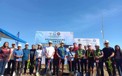 <p><strong>CENTRAL HUB</strong>. The ceremonial groundbreaking for the first agri-trading center in Ilocos Norte, located in Barangay Bil-loca, Batac City on Wednesday (Jan. 17, 2024). The hub, which will be constructed in a 1,312.50-square-meter lot near the Batac City public market, is expected to be completed by August 2024. <em>(Photo courtesy of DA Region 1)</em></p>