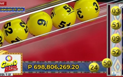 'E-lotto' bettor bags P698-M Grand Lotto jackpot