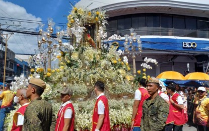 Marcos to Sto. Niño devotees: Spread messages of hope, love, joy