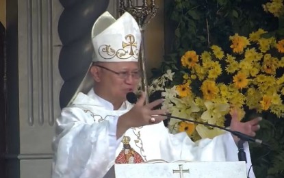 Archbishop Palma tells Sto Niño devotees: Focus on family, education