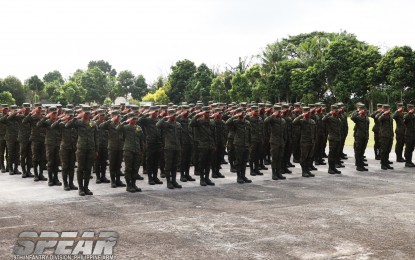 123 new soldiers to serve as add’l Army forces in Bicol