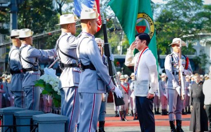 <p style="font-weight: 400;"><strong>THE FIRST PHILIPPINE REPUBLIC.</strong> President Ferdinand R. Marcos Jr. on Tuesday (Jan. 23, 2024) leads the commemoration of the 125th anniversary of the First Philippine Republic at the historic Barasoain Church in the City of Malolos, Bulacan. In his speech, Marcos called for national unity to address the present challenges in the country, including hunger, poverty and injustice. <em>(Photo courtesy of PCO)</em></p>