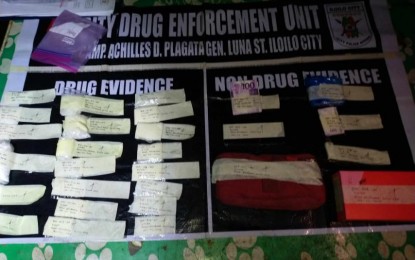 <p><strong>SEIZED.</strong> Drug operatives seize 500 grams of shabu from alias “Tonton” and his accomplices in a buy-bust in Brgy. Zamora-Melliza on Jan. 22, 2024. Lt. Col. Antonio Benitez Jr., chief of the City Drugs Enforcement Unit (CDEU) of the Iloilo City Police Office (ICPO), said that since the start of January, various anti-drug operations yielded over 3,000 grams of shabu intended for the Dinagyang Festival celebration. <em>(Photo courtesy of CDEU)</em></p>