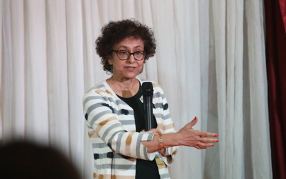 <p>United Nations Special Rapporteur (UNSR) on freedom of opinion and expression Irene Khan <em>(PNA photo by Avito Dalan)</em></p>