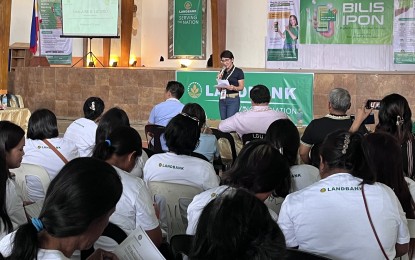 <p><strong>POS FOR 4Ps</strong>. Some of the 200 4Ps beneficiaries of Carlos P. Garcia municipality in Bohol province listen as DSWD-7 Director Shalaine Marie Lucero explains the benefits of enrolling in the POS or point of sale systems in withdrawing, depositing, transferring, and using their cash grants, in this file photo. Lucero on Thursday (Jan. 25, 2024) said the POS system would expand financial services and enhance financial inclusion for the 4Ps beneficiaries, particularly those in remote and underserved areas in Central Visayas. <em>(Photo courtesy of DSWD-7)</em></p>