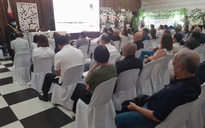 <p><strong>FAREWELL</strong>. Employees of the provincial government hold a tribute for the late Ilonggo historian, journalist, and political leader Demetrio Sonza at the Casa Real on Jan. 29, 2024. The Sangguniang Panlungsod on Wednesday (Jan. 31, 2024) adopted recognizing Sonza’s contribution to the city. <em>(Photo courtesy of Balita Sa Kapitolyo)</em></p>
<p><em> </em></p>