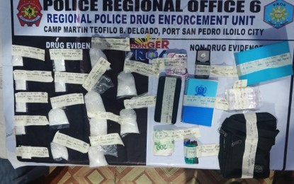 <p style="color: #0e101a; background: transparent; margin-top: 0pt; margin-bottom: 0pt;"><strong>SEIZED DRUGS.</strong> Operatives of the Regional Police Drug Enforcement Unit 6 seize 730 grams of shabu worth PHP4.96 million in a buy-bust in Barangay Balabag, Sta. Barbara, Iloilo on Jan. 31, 2024). The Police Regional Office 6 reported Thursday (Feb. 1) that over PHP5 million worth of shabu was seized in anti-drug operations Wednesday night. (<em>Photo courtesy of RPDEU 6)</em></p>