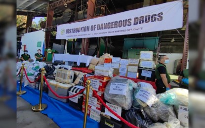 PDEA destroys P4.51-B seized drugs, chemicals
