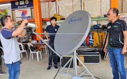  DICT activates satellite internet in 4 DRRMOs in Negros Occidental