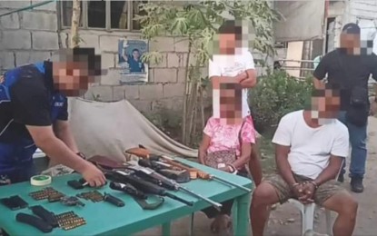 Man yields several firearms, ammunition in Bulacan