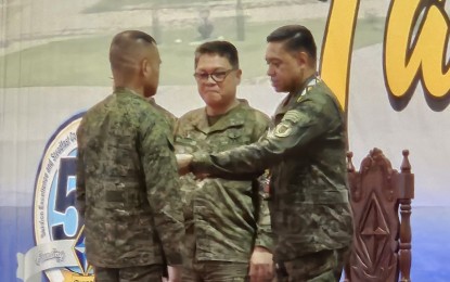 AFP chief leads awarding medals to NorMin, Caraga troopers