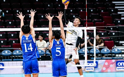 NU, Adamson barge into win column in UAAP men's volleyball