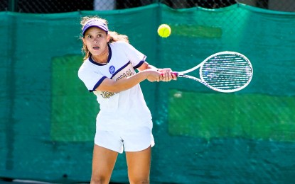 NU secures 3rd straight win in UAAP women's tennis